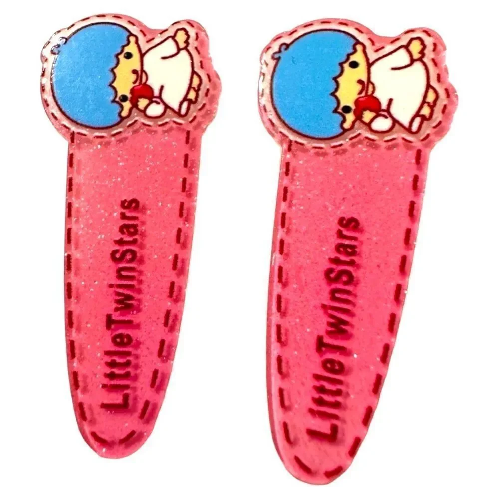 New little TwinStars Hair Accessories 2 pcs Hair Clip's
